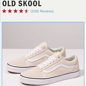 Old Skool Cream Vans